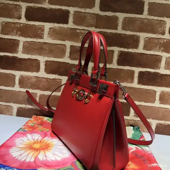 First bag ru Zumi bag Gucci top small handle 0630